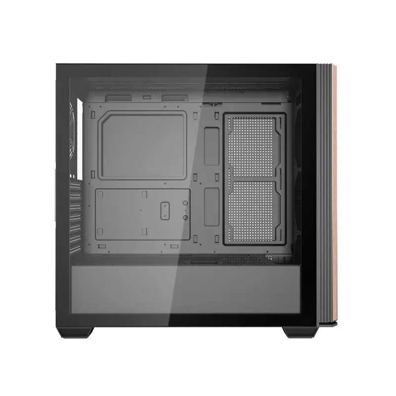 Kompiuterio korpusas Darkflash DS900WS ATX mid-tower, be ventiliatorių, juodas