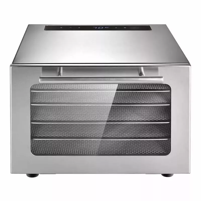 Džiovintuvas GASTROBACK Mini Professional 400 W, nerūdijantis plienas, laikmatis iki 24 val., 282×347×206 mm