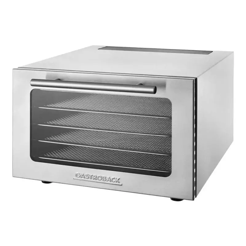 Džiovintuvas GASTROBACK Mini Professional 400 W, nerūdijantis plienas, laikmatis iki 24 val., 282×347×206 mm