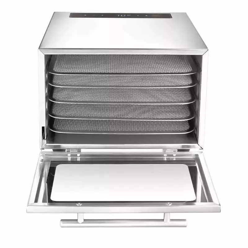 Džiovintuvas GASTROBACK Mini Professional 400 W, nerūdijantis plienas, laikmatis iki 24 val., 282×347×206 mm