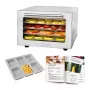 Džiovintuvas GASTROBACK Mini Professional 400 W, nerūdijantis plienas, laikmatis iki 24 val., 282×347×206 mm