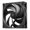 DeepCool FD12 V2 3IN1 120 mm korpuso ventiliatorius, 3 vnt., juodas (R-FD12V2-BKNPN3-G)