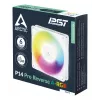 ARCTIC Freezer P14 Pro Reverse A-RGB (Baltas) - 3 vnt. rinkinys - 140 mm A-RGB PWM ventiliatorius su kabelio skirstytuvu