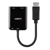 Lindy DisplayPort į 2 prievadų HDMI MST šakotuvas, DisplayPort, 2 x HDMI, Kištukas, Lizdas, Tiesus, Tiesus
