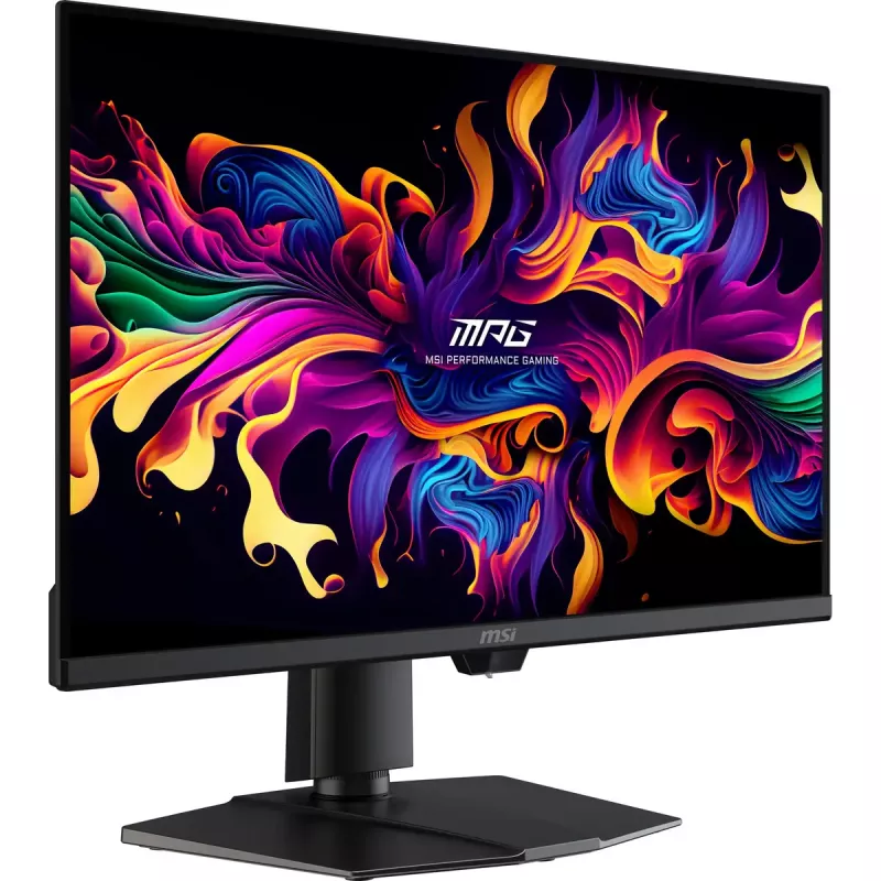 Monitorius MSI MPG 271QRDE QD-OLED X50, 26,5 colio (67,3 cm), 2560×1440, QD-OLED, 1 ms, 16:9, USB 2.0 hub, VESA, aukštis reguliuojamas, juodas