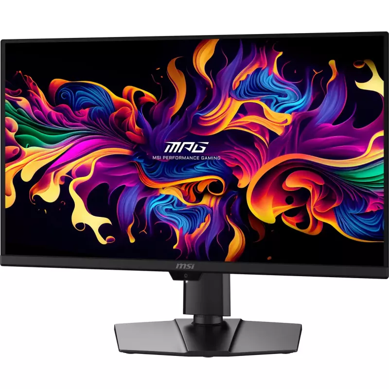 Monitorius MSI MPG 271QRDE QD-OLED X50, 26,5 colio (67,3 cm), 2560×1440, QD-OLED, 1 ms, 16:9, USB 2.0 hub, VESA, aukštis reguliuojamas, juodas