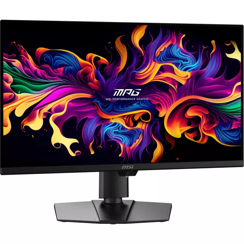 Monitorius MSI MPG 271QRDE QD-OLED X50, 26,5 colio (67,3 cm), 2560×1440, QD-OLED, 1 ms, 16:9, USB 2.0 hub, VESA, aukštis reguliuojamas, juodas
