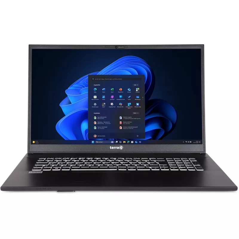Nešiojamas kompiuteris TERRA MOBILE 1716R Intel® Core™ i3-1315U 43,9 cm (17,3 colio) Full HD 16 GB DDR4-SDRAM 500 GB SSD Wi-Fi 6 (802.11ax) Windows 11 Pro Pilka