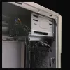 Korpusas LC-Power 2004MB-V3, Micro Tower, Micro-ATX/Mini-ITX, juodas, maitinimas viršuje, 2×3.5 colio + 2×2.5 colio, USB 3.2 Gen1