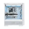 Skysčio aušintuvas Thermaltake TH360 V3 Ultra ARGB — 3x 120 mm ventiliatoriai, 500–2500 RPM, 12 V, baltas