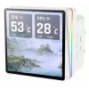 Skysčio aušintuvas Thermaltake TH360 V3 Ultra ARGB — 3x 120 mm ventiliatoriai, 500–2500 RPM, 12 V, baltas