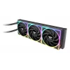 Thermaltake MAGCurve 360 Ultra AIO skysčio aušintuvas su ARGB ventiliatoriais, 360 mm radiatorius, juodas