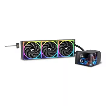 Thermaltake MAGCurve 360 Ultra AIO skysčio aušintuvas su ARGB ventiliatoriais, 360 mm radiatorius, juodas