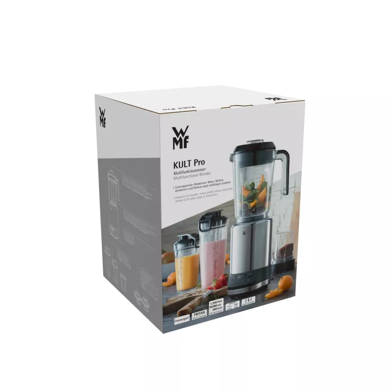 WMF Kult Pro 0416530011 1,2 l stalinis blenderis 1200 W nerūdijantis plienas