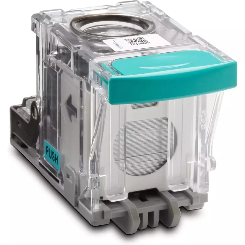 Laikiklio kasečių pakaitinis segtukas HP J8J96A — pilkas/permatomas, 94×40×42 mm, 1 vnt.