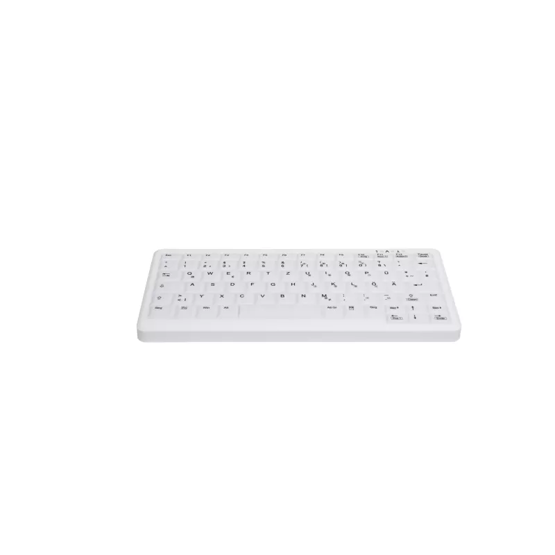 Contour Design Active Key Contour ClassicClean medicininė klaviatūra IP68 mini belaidė balta DE C4110