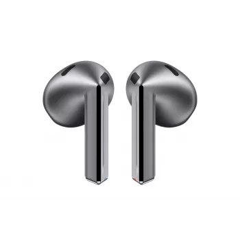 Ausinės Samsung Galaxy Buds3, belaidės TWS, į ausį, skambučiams/muzikai, USB Type-C, Bluetooth, sidabrinės