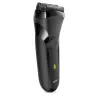 Braun Series 3 301s folijinis skustuvas su trimeriu, juodas