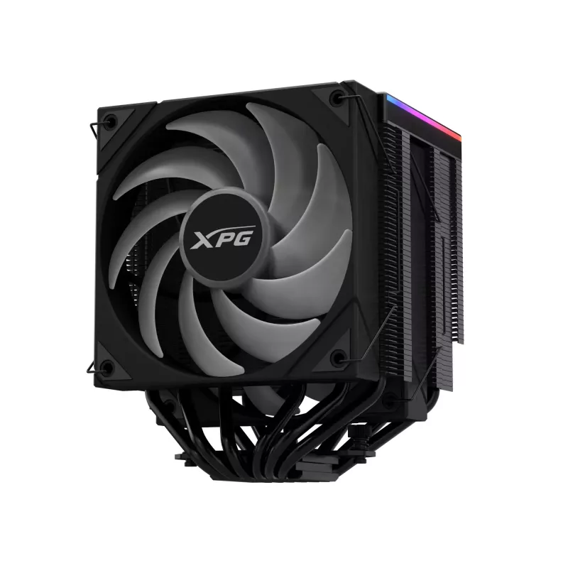 XPG MAESTRO PLUS 62DA procesoriaus aušintuvas, orinis, 12 cm, juodas
