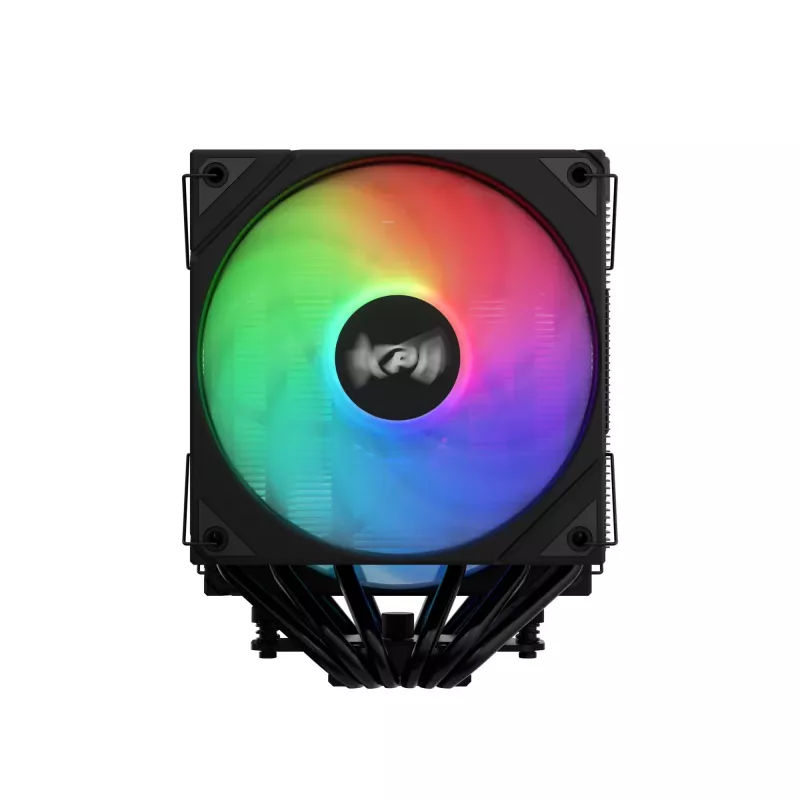 XPG MAESTRO PLUS 62DA procesoriaus aušintuvas, orinis, 12 cm, juodas