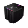XPG MAESTRO PLUS 62DA procesoriaus aušintuvas, orinis, 12 cm, juodas