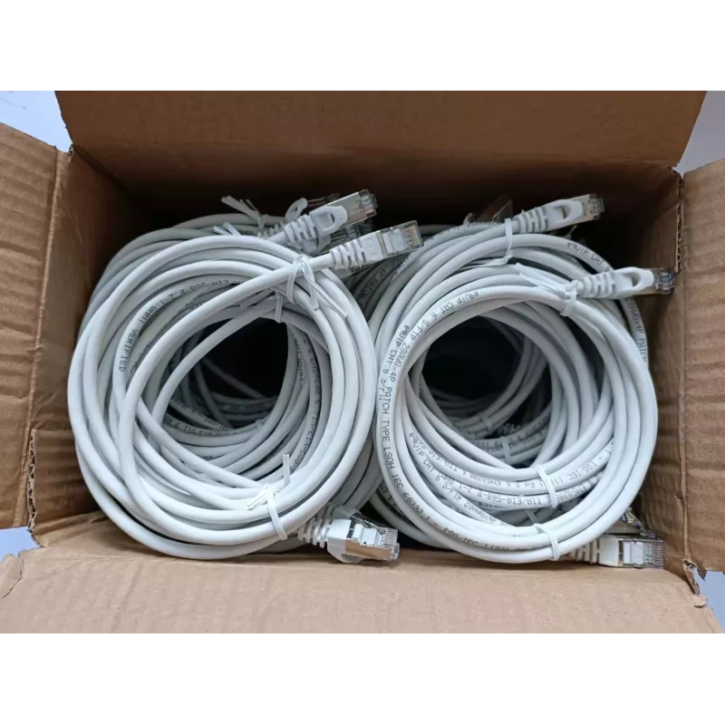 Equip Cat.6 S/FTP Patch Laidas, 2,0 m, Baltas, 34 vnt./rinkinys