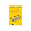 DeLOCK USB 3.2 Gen 1 HUB 4x USB-C 5 Gbps pilkas metalinis