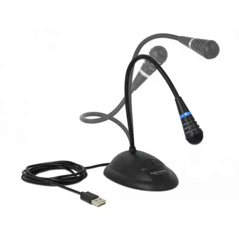 Stalinis PC mikrofonas DeLOCK 65871 USB