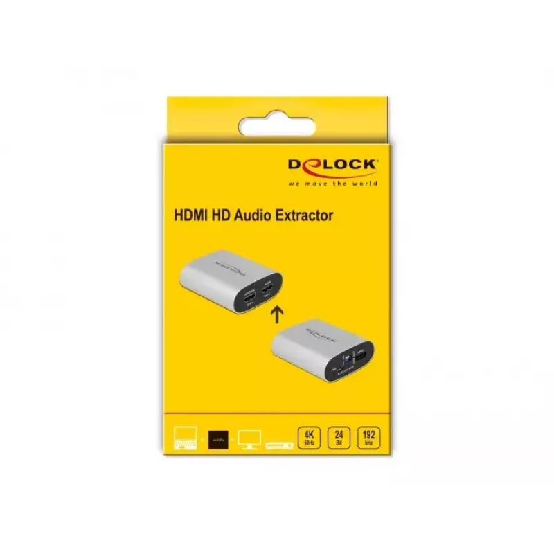 HDMI garsinis ištraukiklis DeLOCK 63332