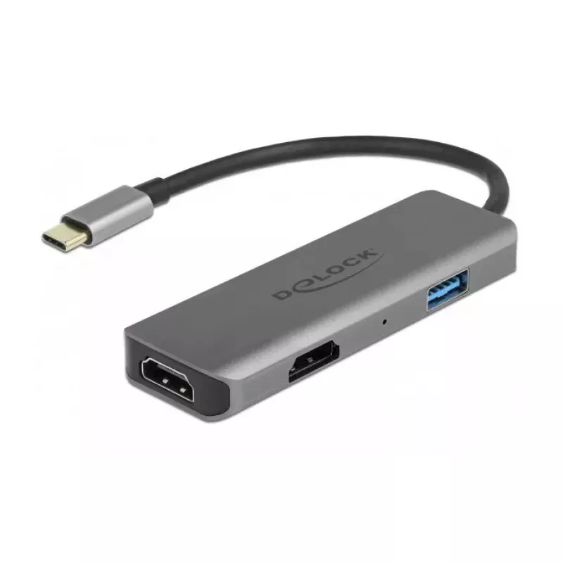 DeLOCK USB Type-C Dual HDMI adapter 4K 60Hz USB prievadas