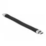 DeLOCK FPC plokščias juostinis laidas USB 2.0 Type-C į Micro-B 86793