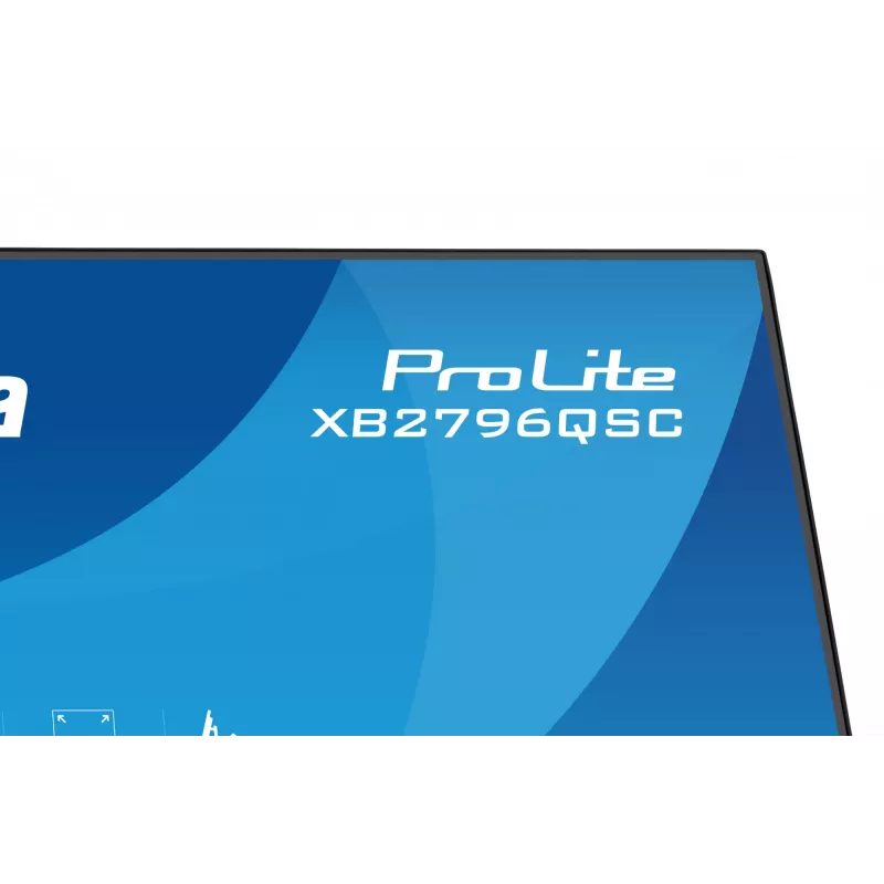 IIYAMA ProLite XB2796QSC-B1 27 colių IPS QHD 2560x1440 LED monitorius, 4 ms, USB-C, garsiakalbiai, aukštis reguliuojamas, VESA