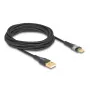 DeLOCK USB 2.0 kabelis Type-A kištukas į Type-C kištuką 60W 3m
