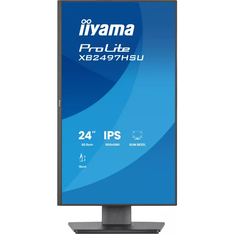 Monitorius iiyama ProLite XB2497HSU-B1 60.5 cm (23.8 colio) 1920 x 1080 pikselių Full HD LED juodas