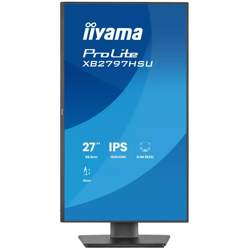 Monitorius iiyama ProLite XB2797HSU-B1 68,6 cm (27 col.) Full HD LED juodas