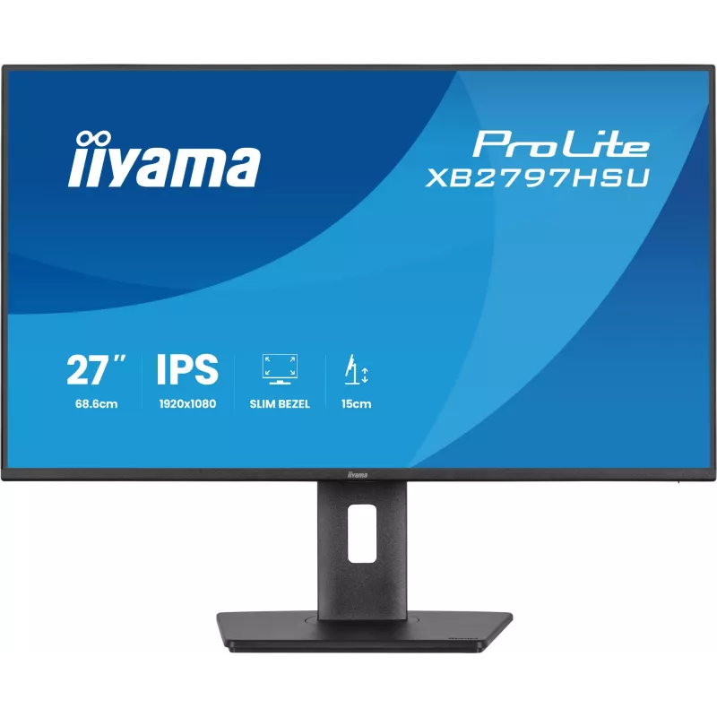 Monitorius iiyama ProLite XB2797HSU-B1 68,6 cm (27 col.) Full HD LED juodas