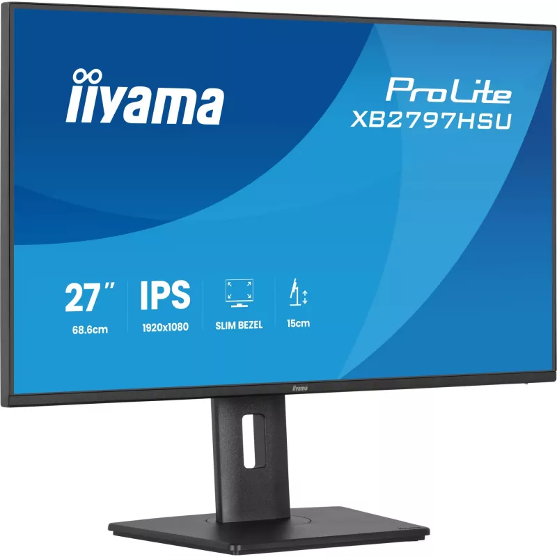 Monitorius iiyama ProLite XB2797HSU-B1 68,6 cm (27 col.) Full HD LED juodas