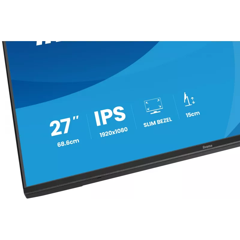 Monitorius iiyama ProLite XB2797HSU-B1 68,6 cm (27 col.) Full HD LED juodas