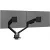 Dvigubas monitoriaus laikiklis ant stalo IIYAMA DS4002C-B1, 61–81,3 cm (24–32 col.), VESA 75×75–100×100, spaustuvas/įvorė, juodas
