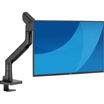 Monitorio laikiklis IIYAMA DS6001C-B1 49 colių (124,5 cm) ekranams, spaustuvas/įvorė, VESA 75x75–100x100, aukščio reguliavimas, pakreipimas -60–50°, juodas