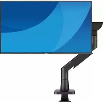 Monitorio laikiklis IIYAMA DS6001C-B1 49 colių (124,5 cm) ekranams, spaustuvas/įvorė, VESA 75x75–100x100, aukščio reguliavimas, pakreipimas -60–50°, juodas