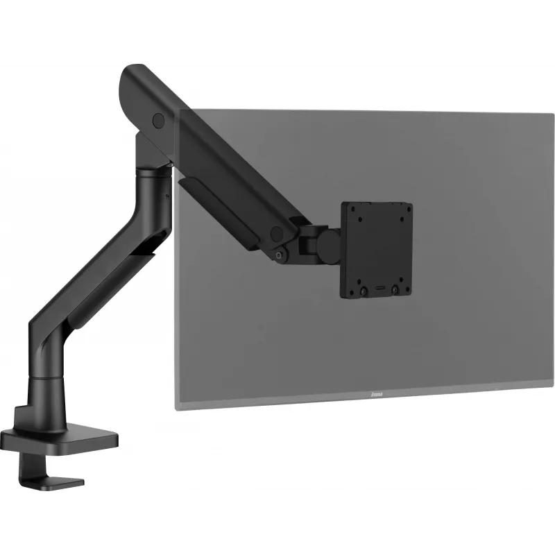 Monitorio laikiklis IIYAMA DS6001C-B1 49 colių (124,5 cm) ekranams, spaustuvas/įvorė, VESA 75x75–100x100, aukščio reguliavimas, pakreipimas -60–50°, juodas