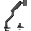 Monitorio laikiklis IIYAMA DS6001C-B1 49 colių (124,5 cm) ekranams, spaustuvas/įvorė, VESA 75x75–100x100, aukščio reguliavimas, pakreipimas -60–50°, juodas