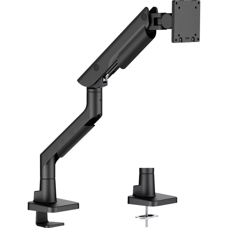 Monitorio laikiklis IIYAMA DS6001C-B1 49 colių (124,5 cm) ekranams, spaustuvas/įvorė, VESA 75x75–100x100, aukščio reguliavimas, pakreipimas -60–50°, juodas