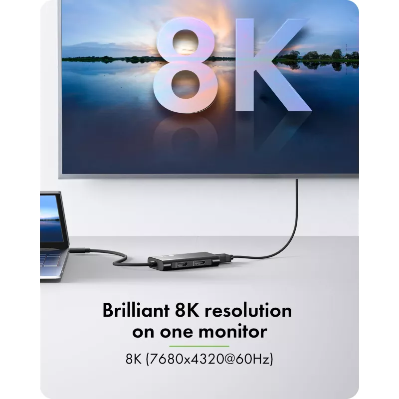 ICY BOX Adapteris USB Type-C į 3x HDMI