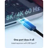 ICY BOX Adapteris USB Type-C į 3x HDMI