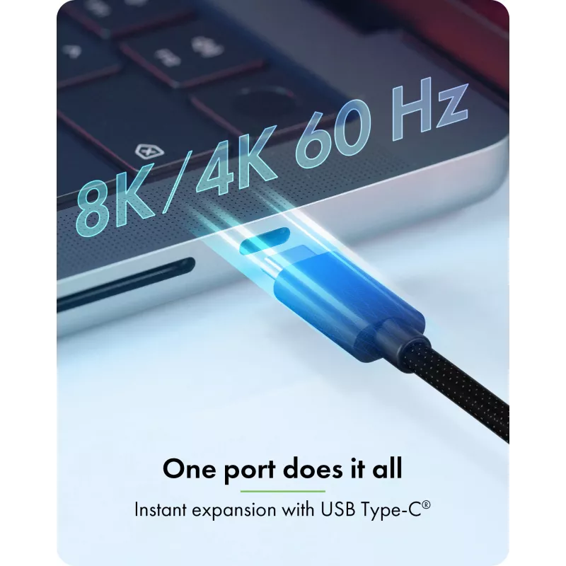 ICY BOX Adapteris USB Type-C į 3x HDMI