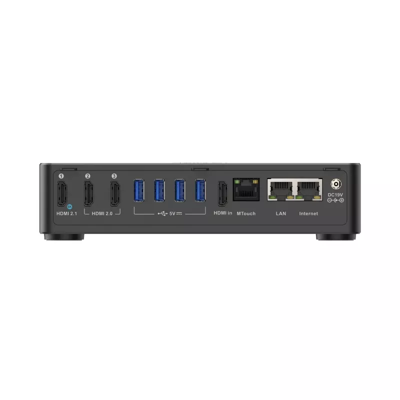 Mini kompiuteris Yealink MCore4-MS – Intel Core Ultra 5 125H, 16 GB DDR5, 256 GB SSD, Intel Arc Graphics, Windows 11 IoT Enterprise, Wi‑Fi