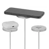 Belaidis įkroviklis club 3d CAC-3026 25W Qi2 magnetinis stovas, Qi 2.2 MagSafe suderinamas, 1 m kabelis, baltas