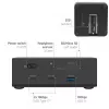 CLUB3D CSV-2562 Thunderbolt 5 dokavimo stotis, M.2 SSD, 2×HDMI 8K60Hz, 180W, 120 Gbit/s